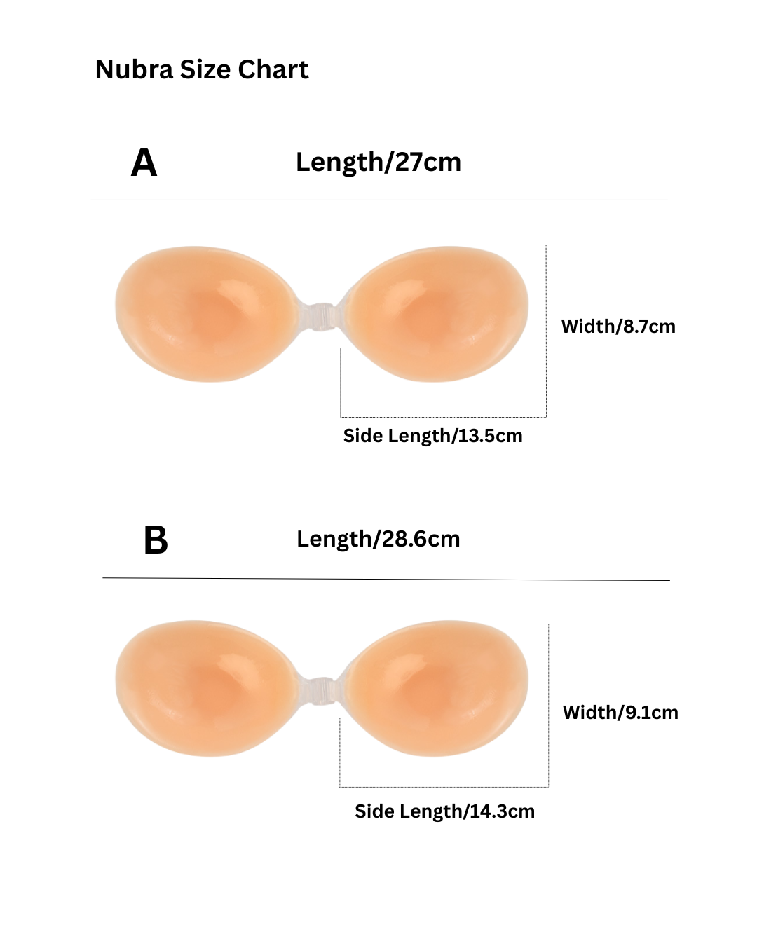 Triple-thick Silicone Nubra