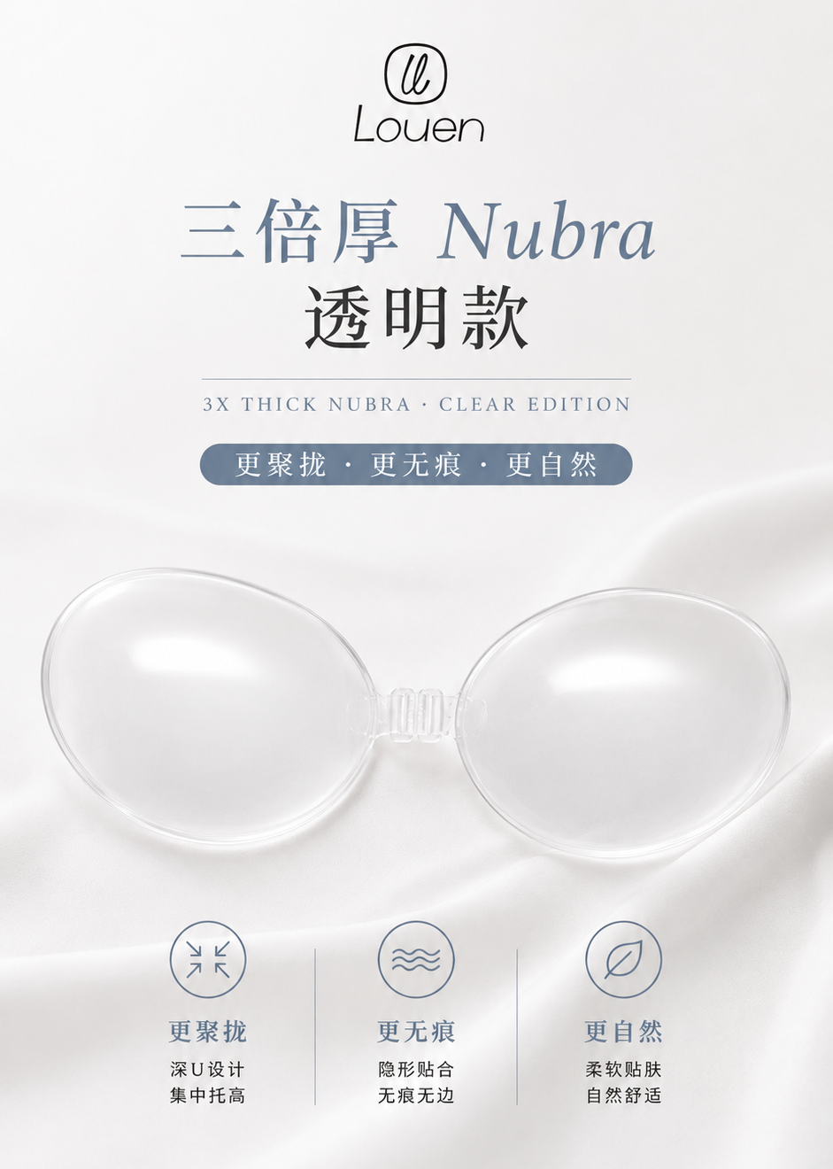CLEAR™ Triple-Thickness Nubra