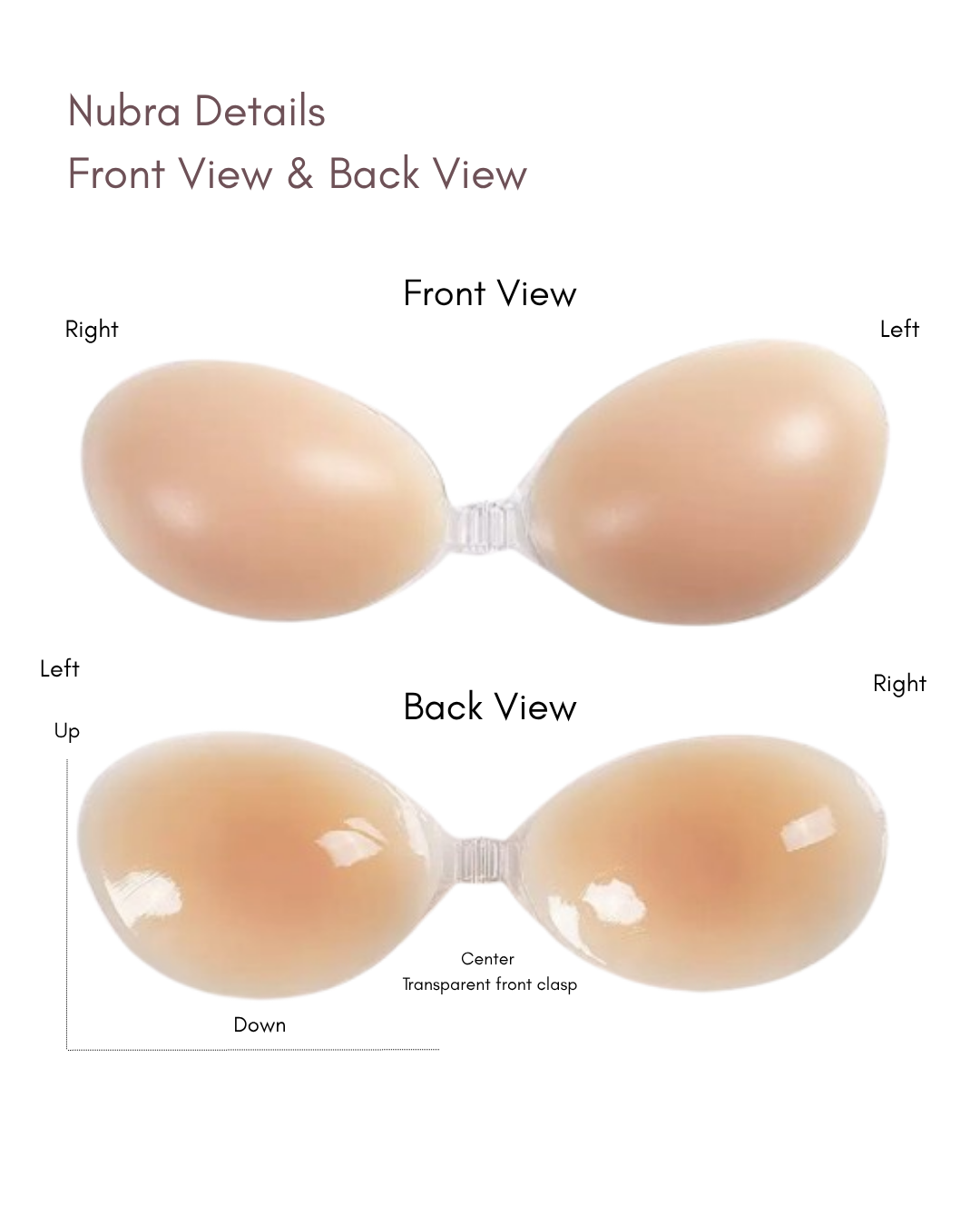 Triple-thick Silicone Nubra